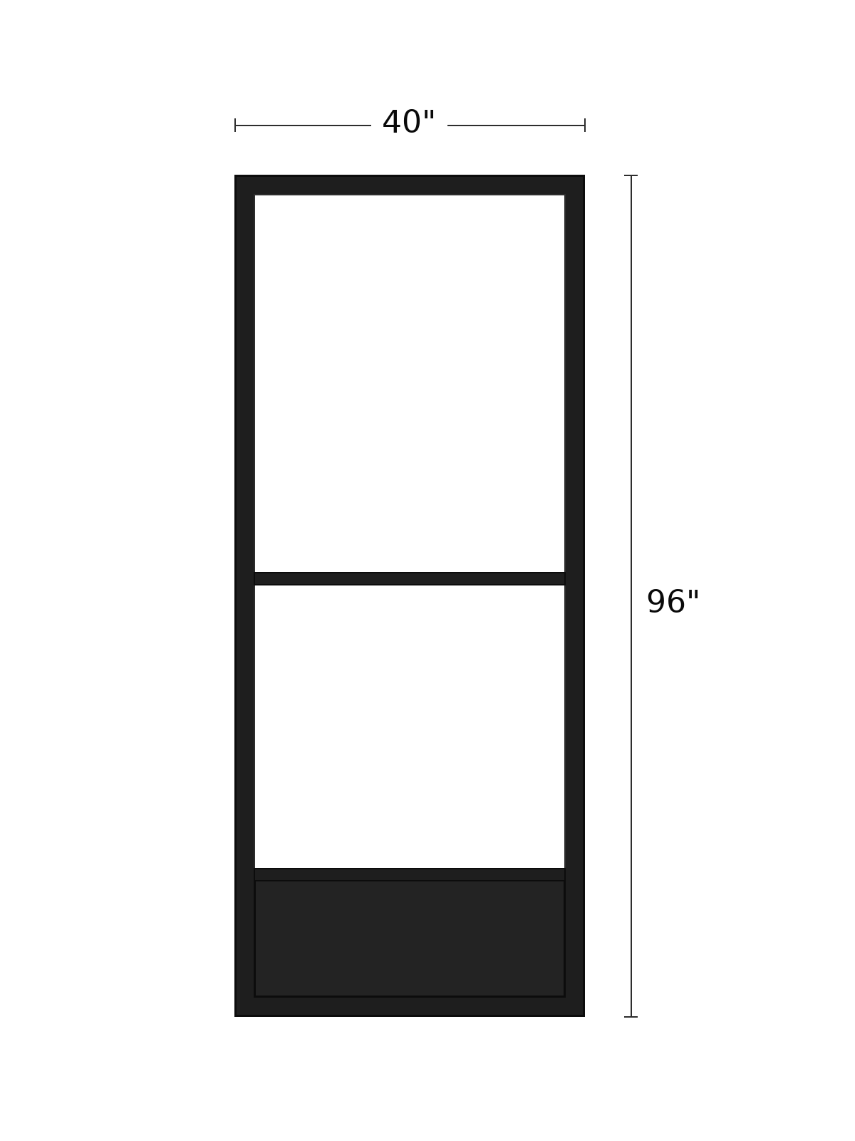 Door Blank 14" 40 X 96